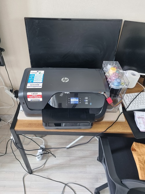 천안 HP8210 무한잉크 프린터 렌탈 설치 사진 2