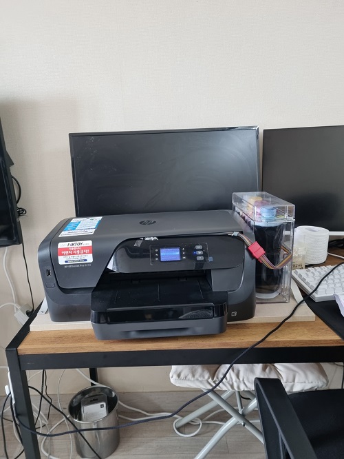 천안 프린터 렌탈 HP8210 잉크젯 프린터 설치 현장 사진 3