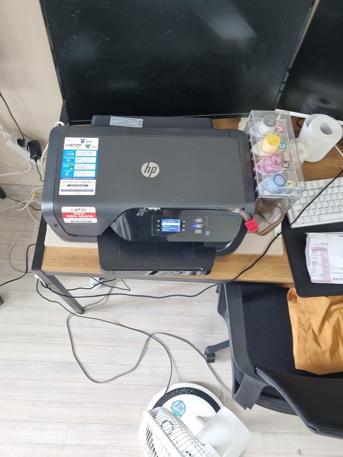 천안 1인 사무실 HP8210 프린터 렌탈 설치 완료 사진 4