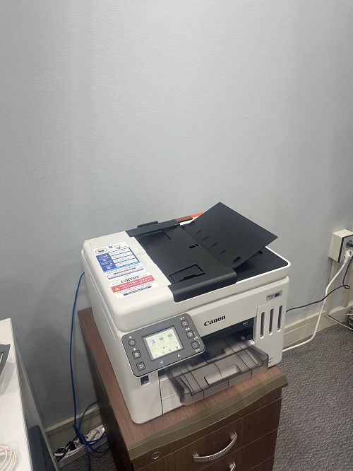 천안 학원 복합기렌탈 캐논 GX7192 설치사진 1