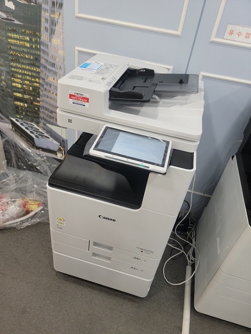 천안 사무실 복합기렌탈 캐논 iR ADV DX C3922 설치 사진 1